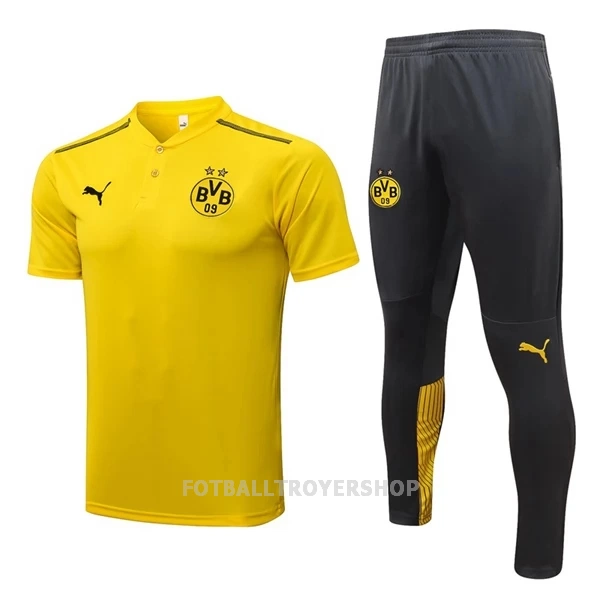 BVB Borussia Dortmund Trenings Polo Herre 22-23 Gul