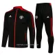 Manchester United Treningsjakkedresser Barn 22-23 Svart