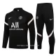 Paris Saint-Germain Kvart-Zip Trenings Collegegenser Set Herre 22-23 Svart Lys Rosa