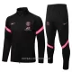 Paris Saint-Germain Treningsjakkedresser Herre 22-23 Svart Rosa