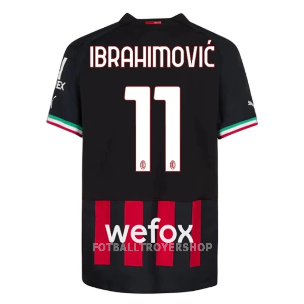 AC Milan Ibrahimovic 11 Hjemmedrakt Herre 22-23