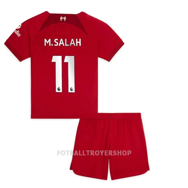 Liverpool M.Salah 11 Hjemmedrakt Barn 22-23 - med Bukse