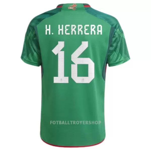 Mexico H.HERRERA 16 Hjemmedrakt Herre VM 2022