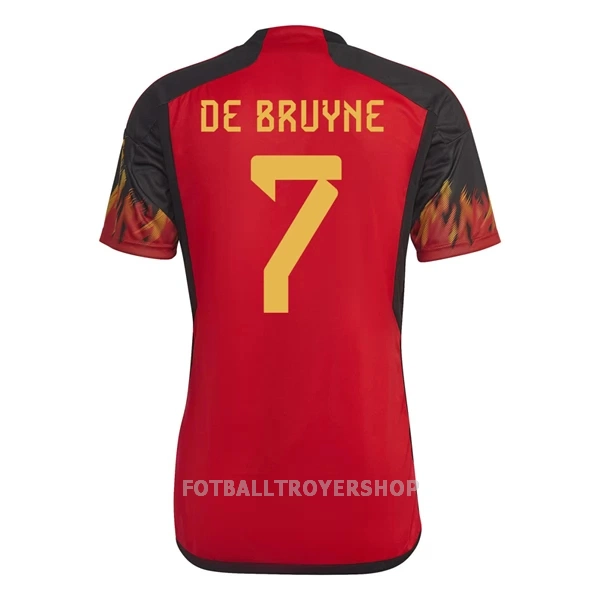 Belgia De Bruyne 7 Hjemmedrakt Herre VM 2022