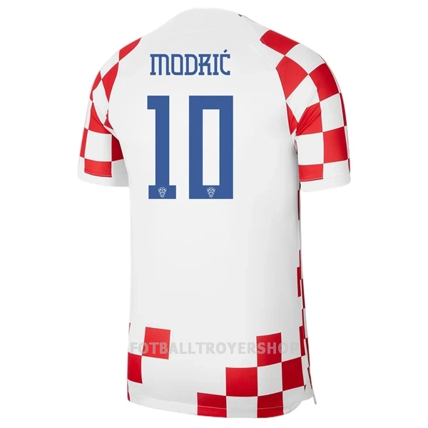 Kroatia Modrić 10 Hjemmedrakt Herre VM 2022