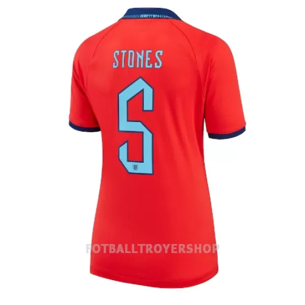 England John Stones 5 Bortedrakt Dame VM 2022