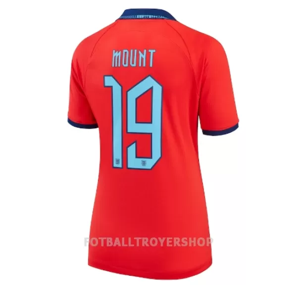 England Mason Mount 19 Bortedrakt Dame VM 2022