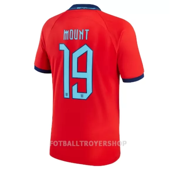 England Mason Mount 19 Bortedrakt Herre VM 2022