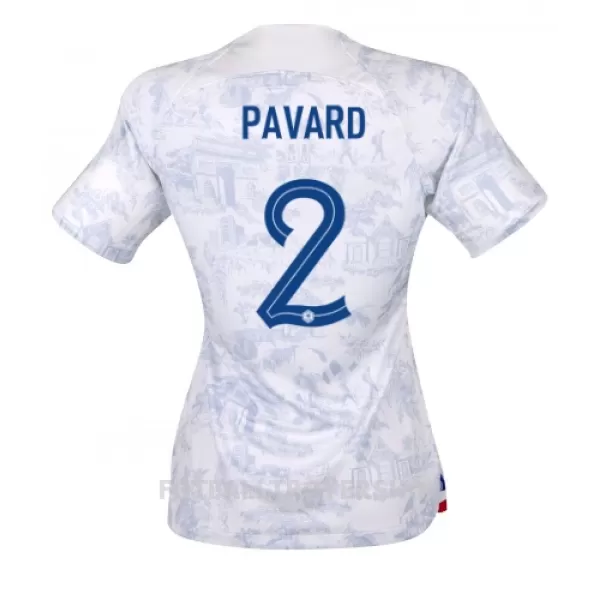 Frankrike Benjamin Pavard 2 Bortedrakt Dame VM 2022