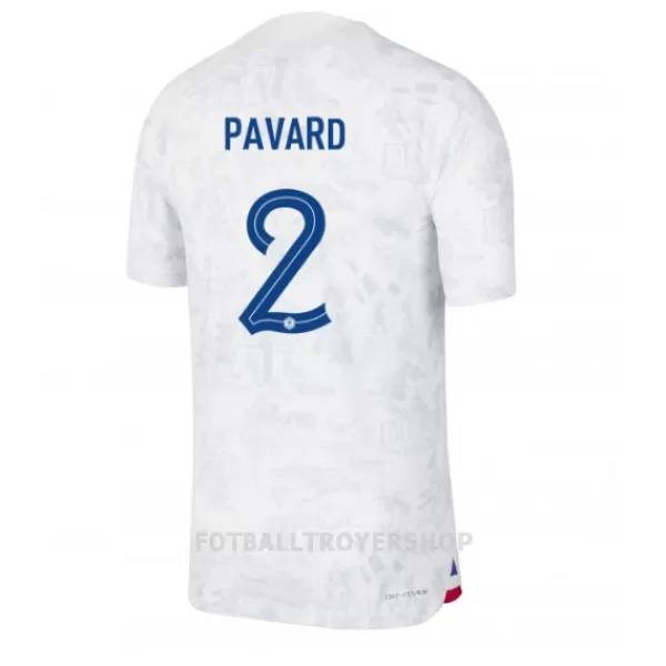 Frankrike Benjamin Pavard 2 Bortedrakt Herre VM 2022