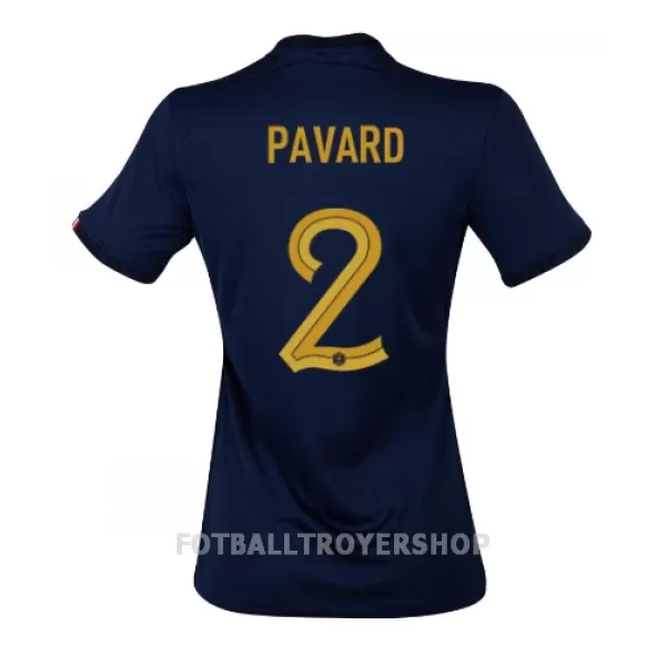 Frankrike Benjamin Pavard 2 Hjemmedrakt Dame VM 2022