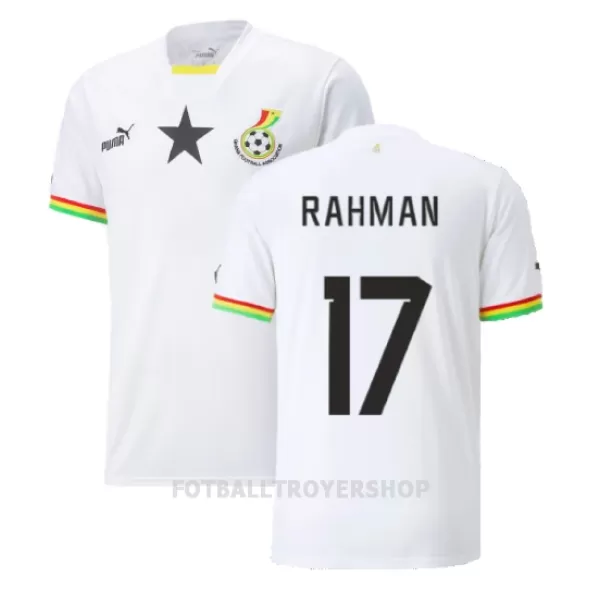 Ghana Baba Rahman 17 Hjemmedrakt Herre VM 2022