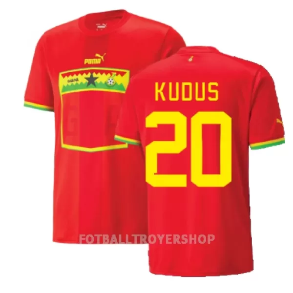 Ghana Mohammed Kudus 20 Bortedrakt Herre VM 2022