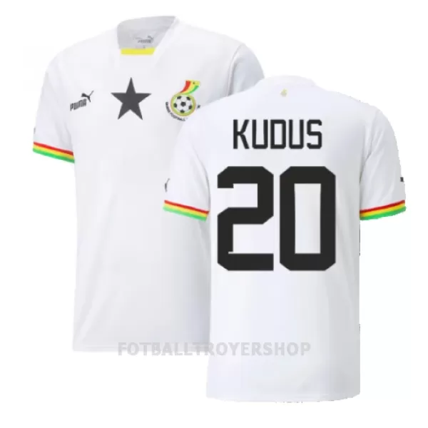 Ghana Mohammed Kudus 20 Hjemmedrakt Herre VM 2022