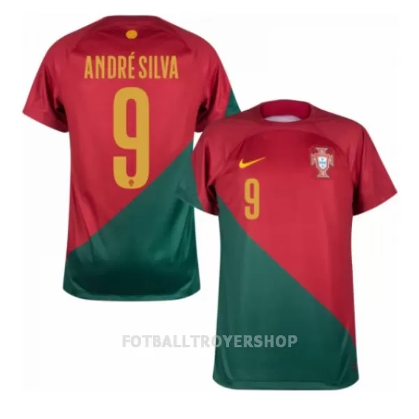 Portugal Andre Silva 9 Hjemmedrakt Herre VM 2022