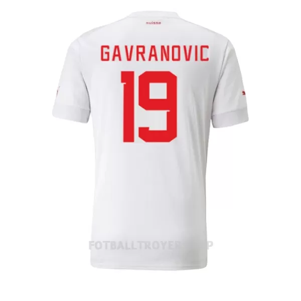 Sveits Mario Gavranovic 19 Bortedrakt Herre VM 2022