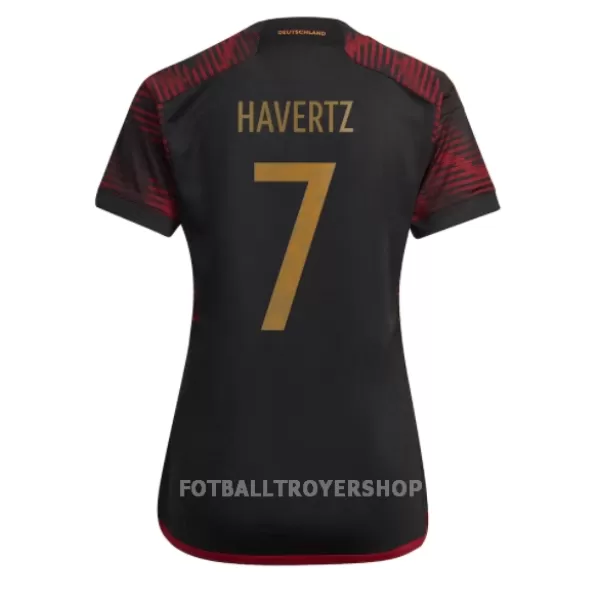 Tyskland Kai Havertz 7 Bortedrakt Dame VM 2022