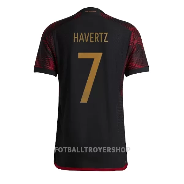 Tyskland Kai Havertz 7 Bortedrakt Herre VM 2022