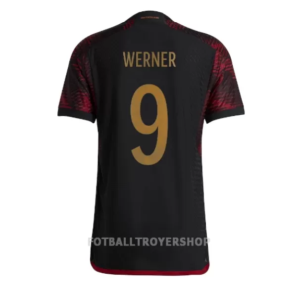 Tyskland Timo Werner 9 Bortedrakt Herre VM 2022