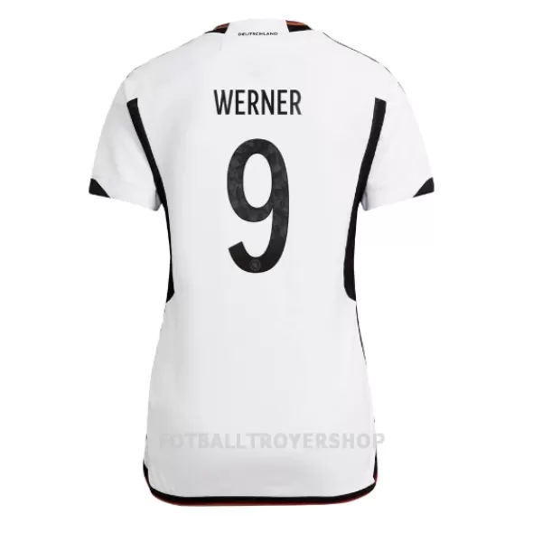 Tyskland Timo Werner 9 Hjemmedrakt Dame VM 2022