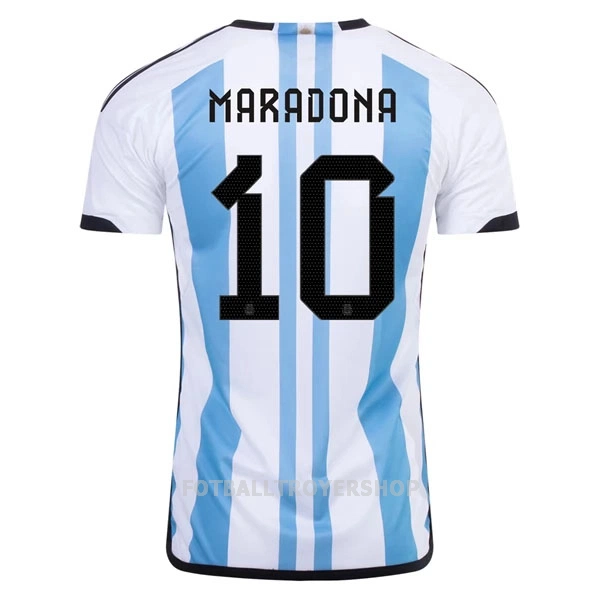 Argentina Maradona 10 Hjemmedrakt Herre VM 2022