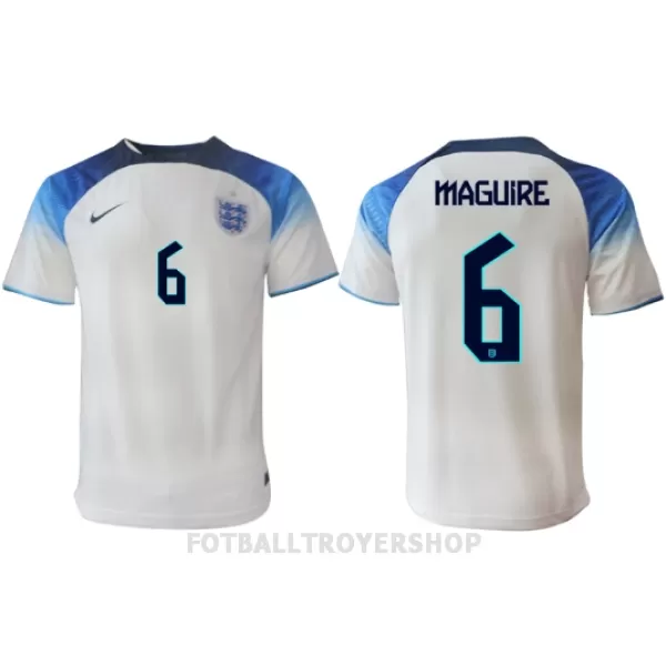 England Harry Maguire 6 Hjemmedrakt Herre VM 2022