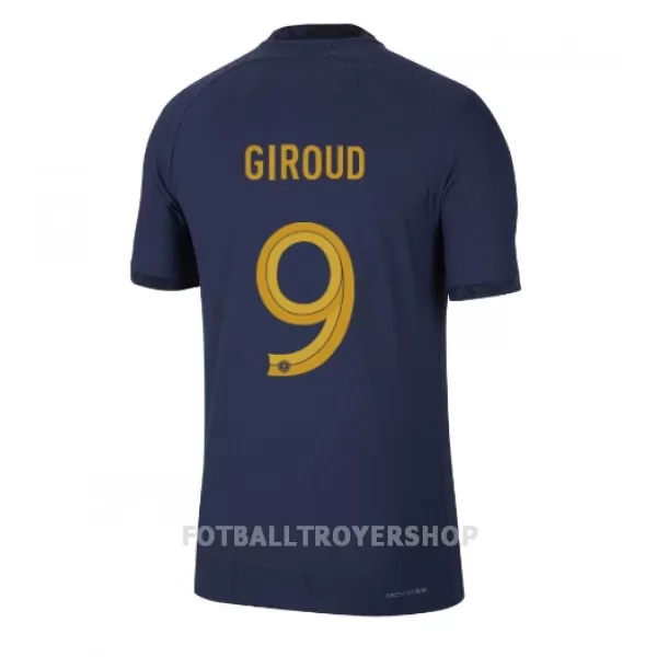 Frankrike Olivier Giroud 9 Hjemmedrakt Herre VM 2022