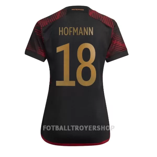 Tyskland Jonas Hofmann 18 Bortedrakt Dame VM 2022