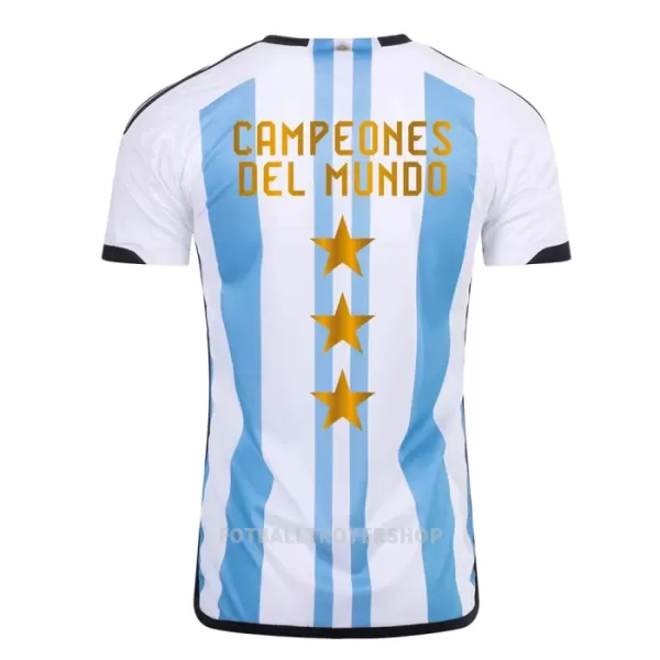 Champions Argentina 3 Star Hjemmedrakt Herre VM 2022