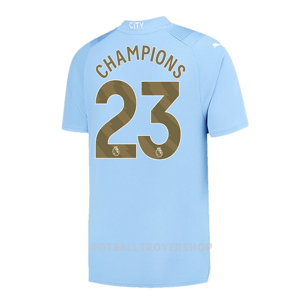 Manchester City Champions 23 Hjemmedrakt Herre 2023/2024