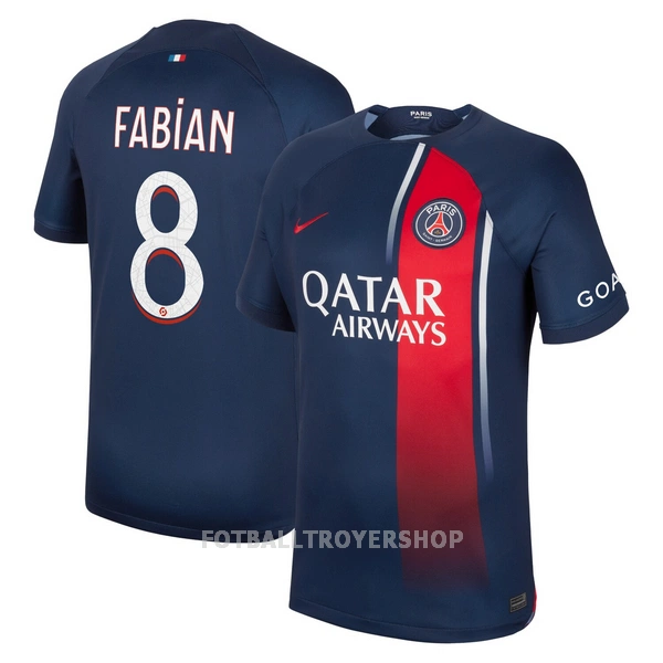 Paris Saint-Germain Fabian 8 Hjemmedrakt Herre 2023/2024