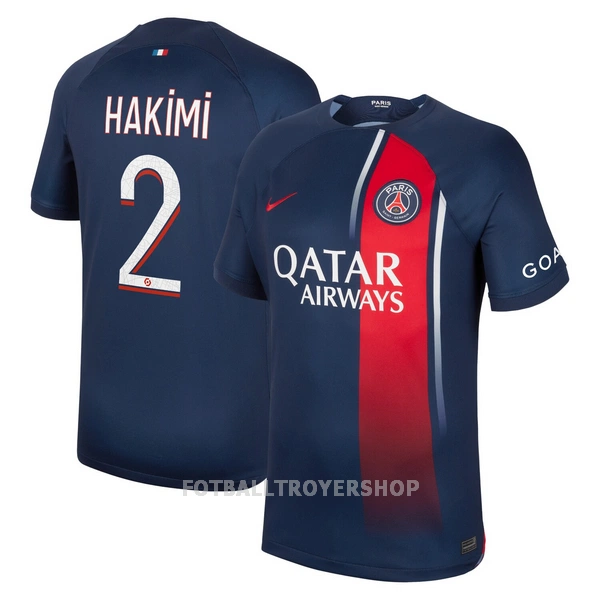 Paris Saint-Germain Hakimi 2 Hjemmedrakt Herre 2023/2024