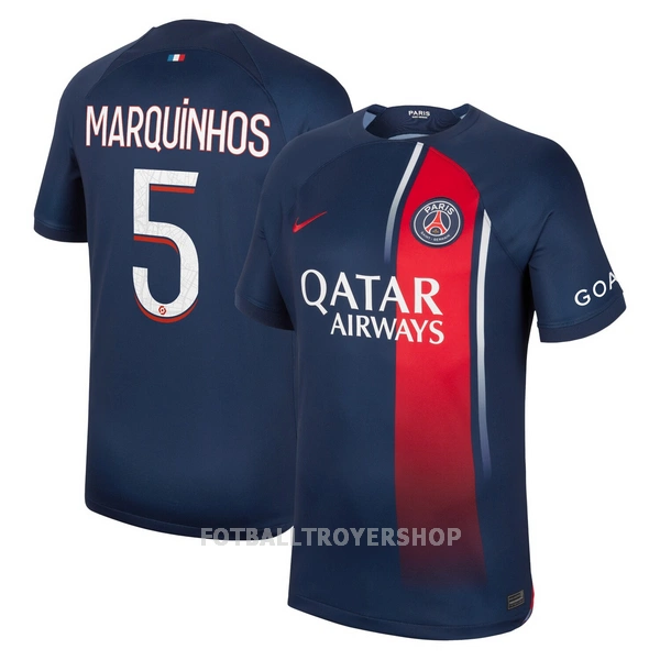 Paris Saint-Germain Marquinhos 5 Hjemmedrakt Herre 2023/2024