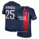 Paris Saint-Germain N.Mendes 25 Hjemmedrakt Herre 2023/2024