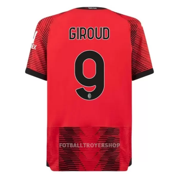 AC Milan Giroud 9 Hjemmedrakt Herre 2023/2024