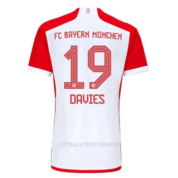 Bayern München Alphonso Davies 19 Hjemmedrakt Barn 2023/2024 - med Bukse