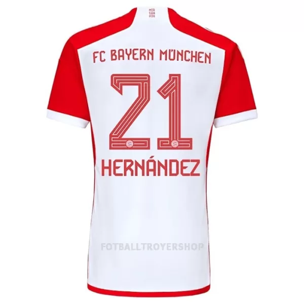 FC Bayern München Lucas Hernandez 21 Hjemmedrakt Herre 2023/2024