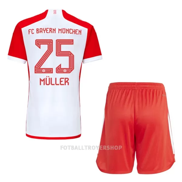 FC Bayern München Thomas Müller 25 Hjemmedrakt Barn 2023/2024 - med Bukse