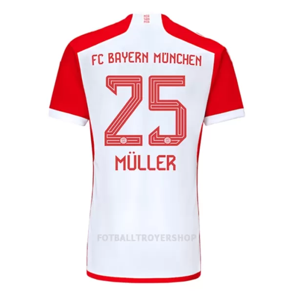 FC Bayern München Thomas Müller 25 Hjemmedrakt Herre 2023/2024