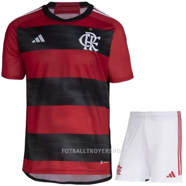 Flamengo Hjemmedrakt Barn 2023/2024 - med Bukse