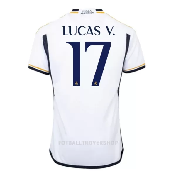 Real Madrid Lucas V. 17 Hjemmedrakt Herre 2023/2024