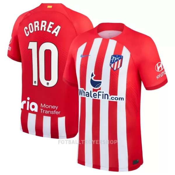 Atlético Madrid Correa 10 Hjemmedrakt Herre 2023/2024