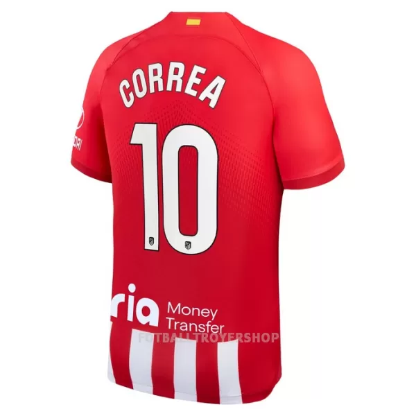 Atlético Madrid Correa 10 Hjemmedrakt Herre 2023/2024