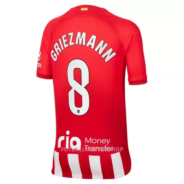 Atlético Madrid Griezmann 8 Hjemmedrakt Barn 2023/2024 - med Bukse