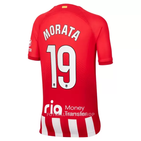 Atlético Madrid Morata 19 Hjemmedrakt Barn 2023/2024 - med Bukse