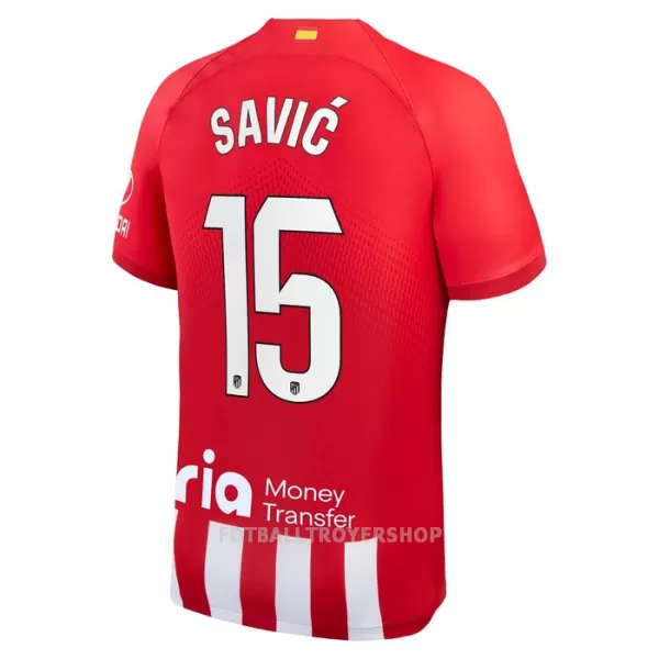 Atlético Madrid Savic 15 Hjemmedrakt Herre 2023/2024