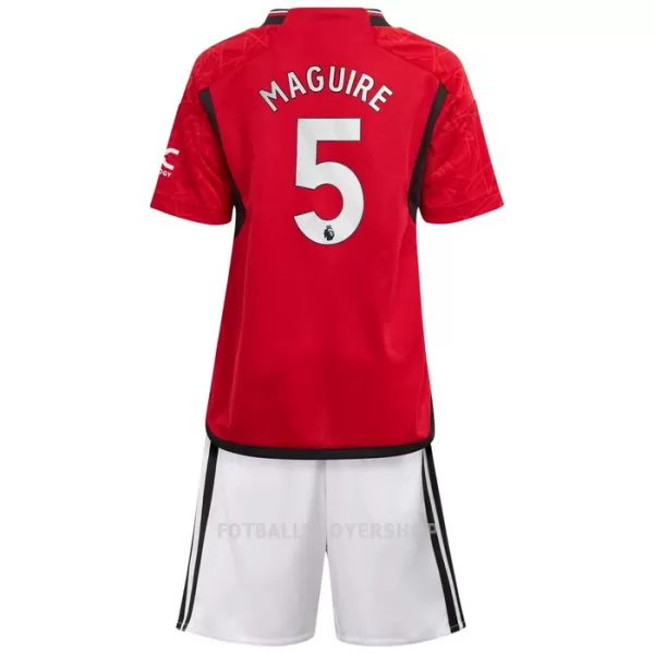 Manchester United Maguire 5 Hjemmedrakt Barn 2023/2024 - med Bukse