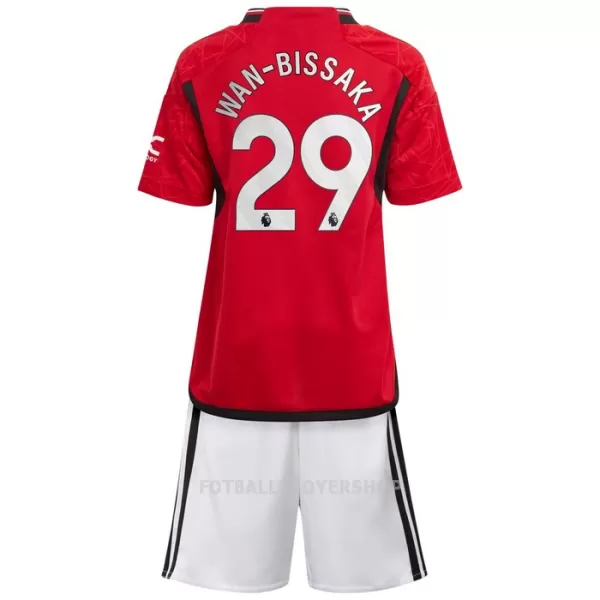 Manchester United Wan-Bissaka 29 Hjemmedrakt Barn 2023/2024 - med Bukse