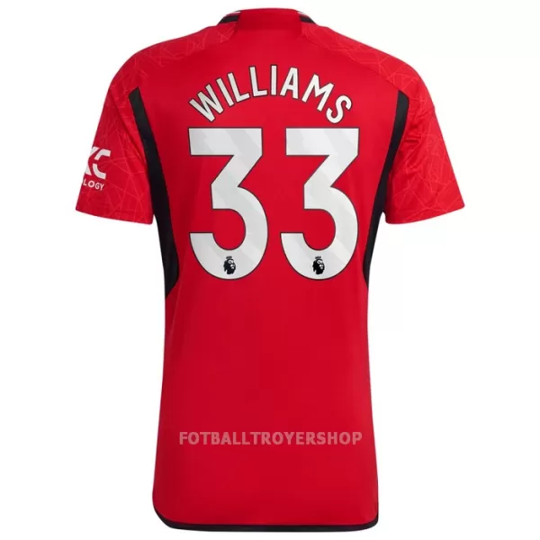 Manchester United Williams 33 Hjemmedrakt Herre 2023/2024