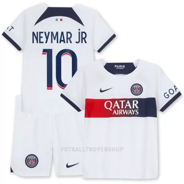 Paris Saint-Germain Neymar Jr 10 Bortedrakt Barn 2023/2024 - med Bukse